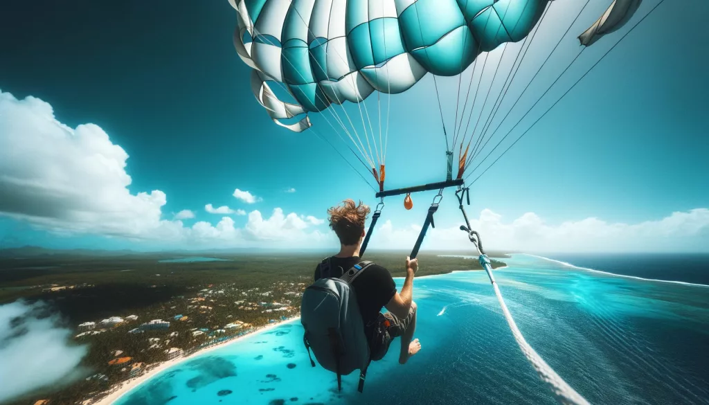 parasailing in Punta Cana 1
