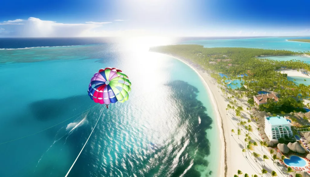 parasailing in Punta Cana 2